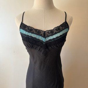 Vintage Betsey Johnson Lace & Mesh Dress P